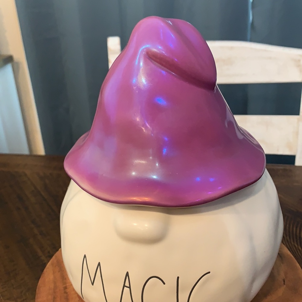 Rae Dunn magic gnome purple hat - Picture 2 of 5